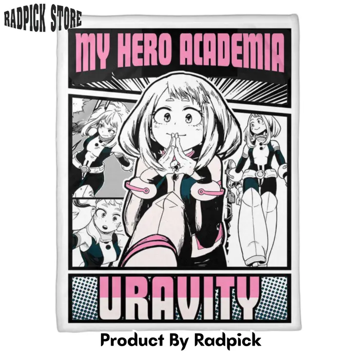 Ochako uraraka blanket custom anime  rp0154403